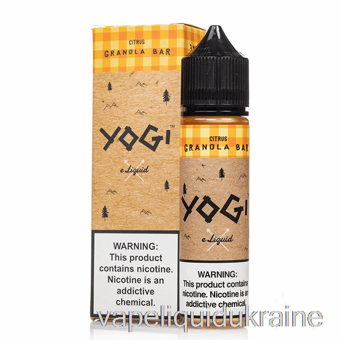 Vape Liquid Ukraine Citrus Granola Bar - Yogi E-Liquid - 60mL 3mg